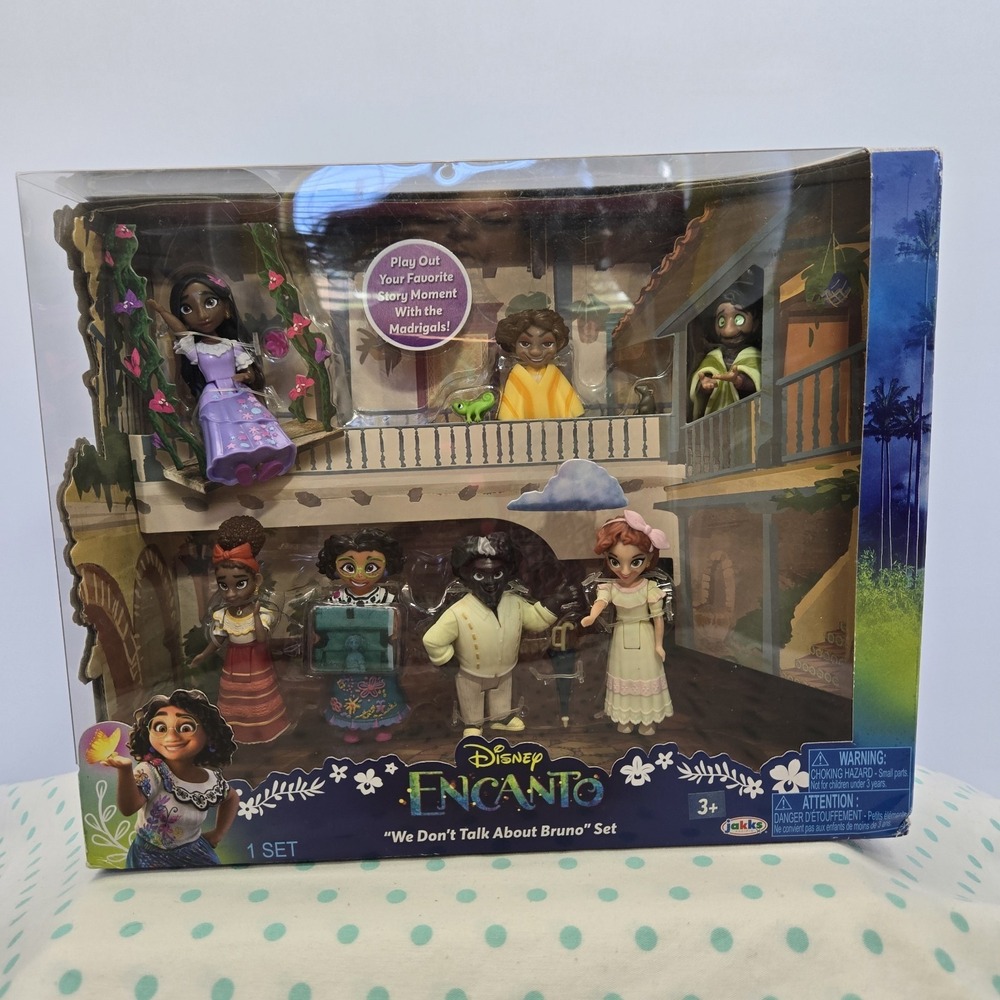 Disney Encanto We Don't Talk About Bruno Movie Set 3" Mini Doll Play Collectible